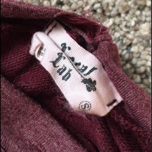 Crop Distressed T-shirt